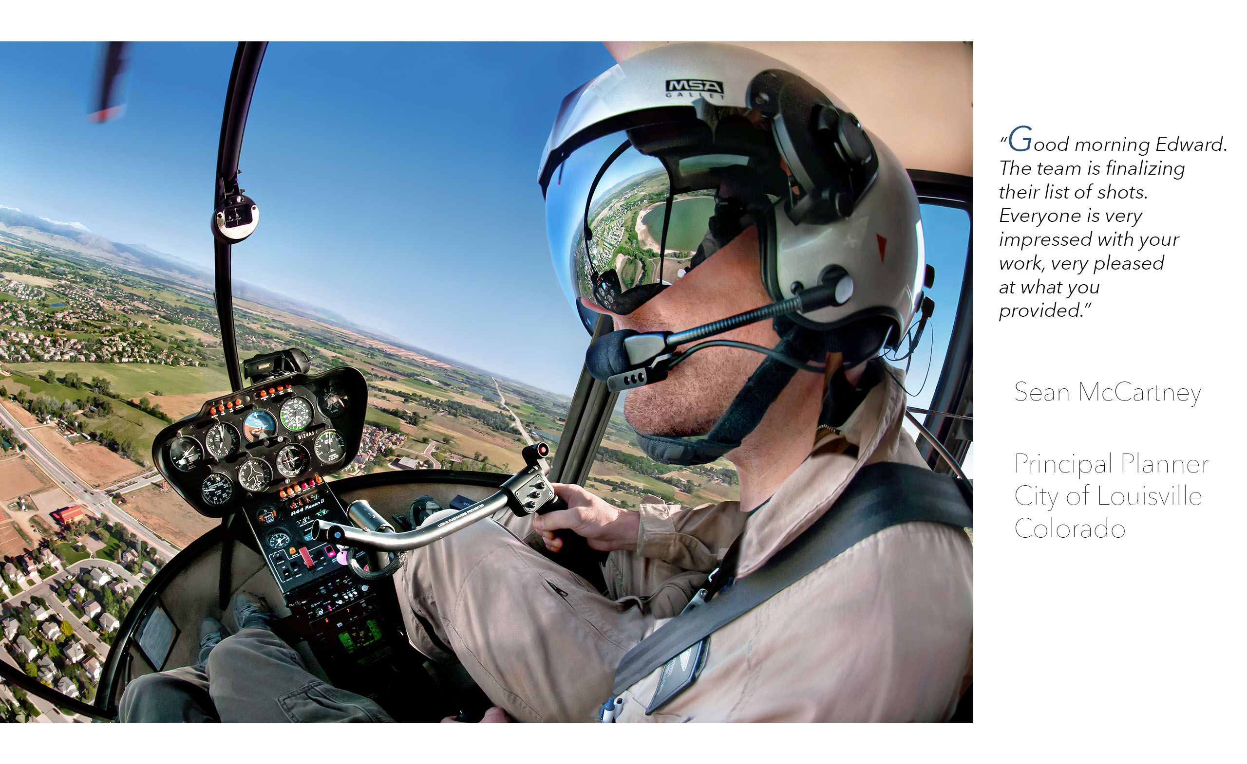 Review from Louisville Colorado - Aerial Photography 