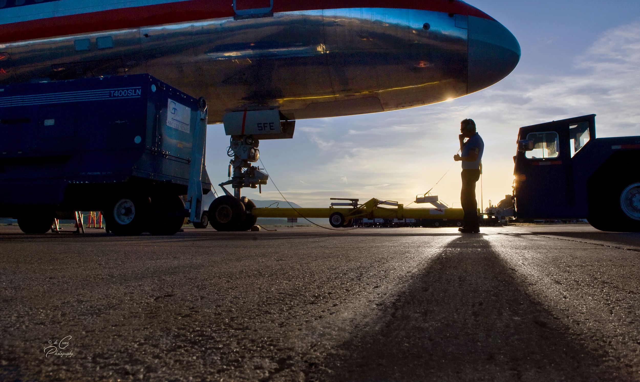 Runway Controller Airline Worker Commercial Photographer Low Angle