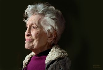 Portrait of elderly woman. Portrait photographers Denver