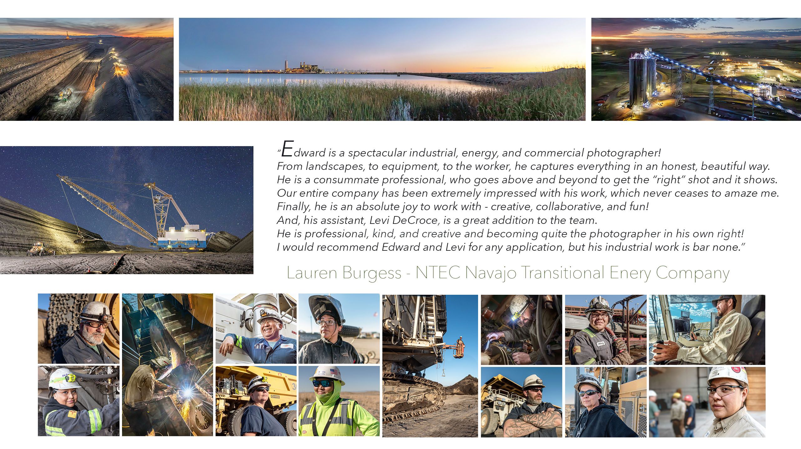 Review from Navajo Transitional Energy Company (NTEC)