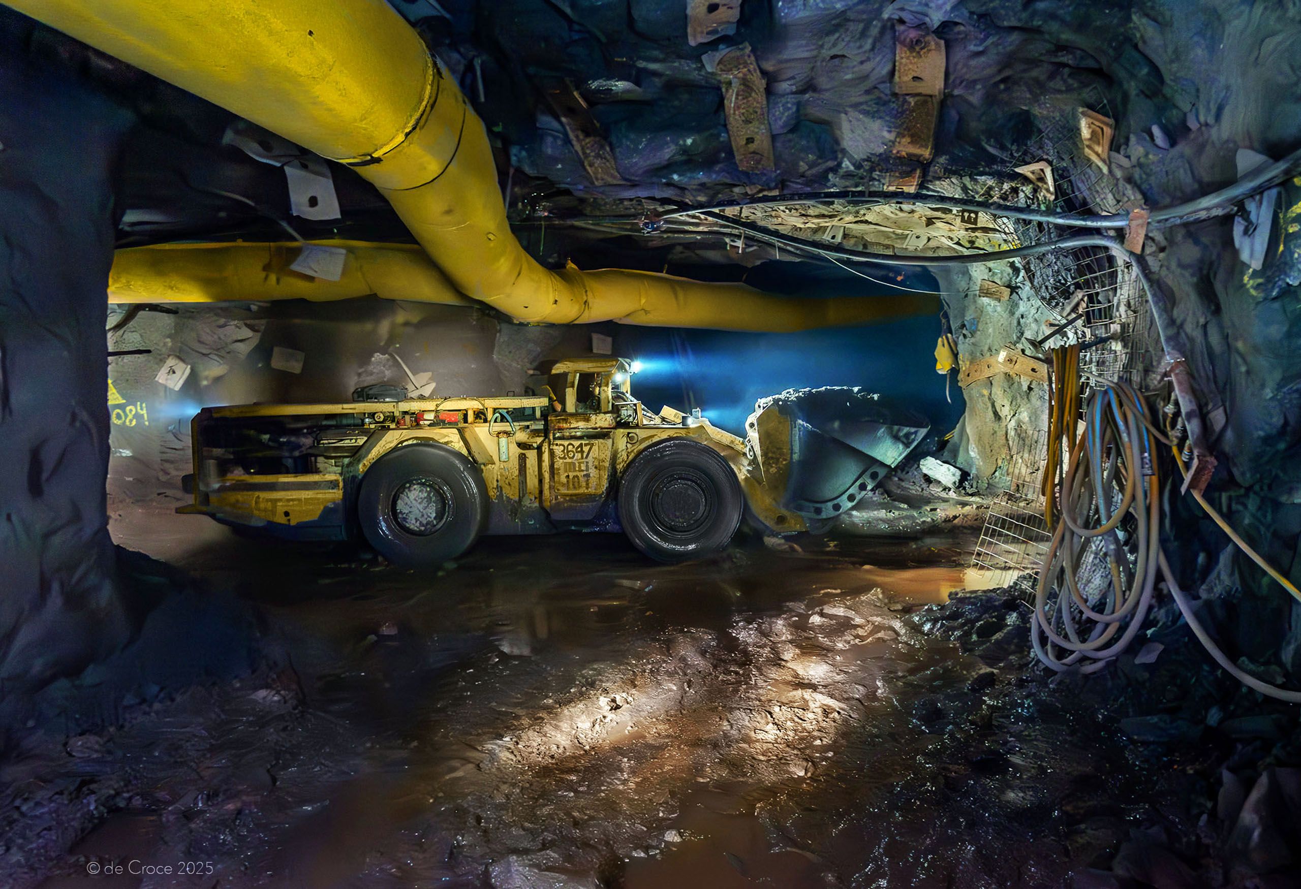 Mining Photography Underground - LHD