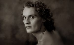 The male model herein is actually a DTDT male dancer. The head and shoulders portrait has received rave reviews from other Denver fashion photographers. Male Dancer - Model