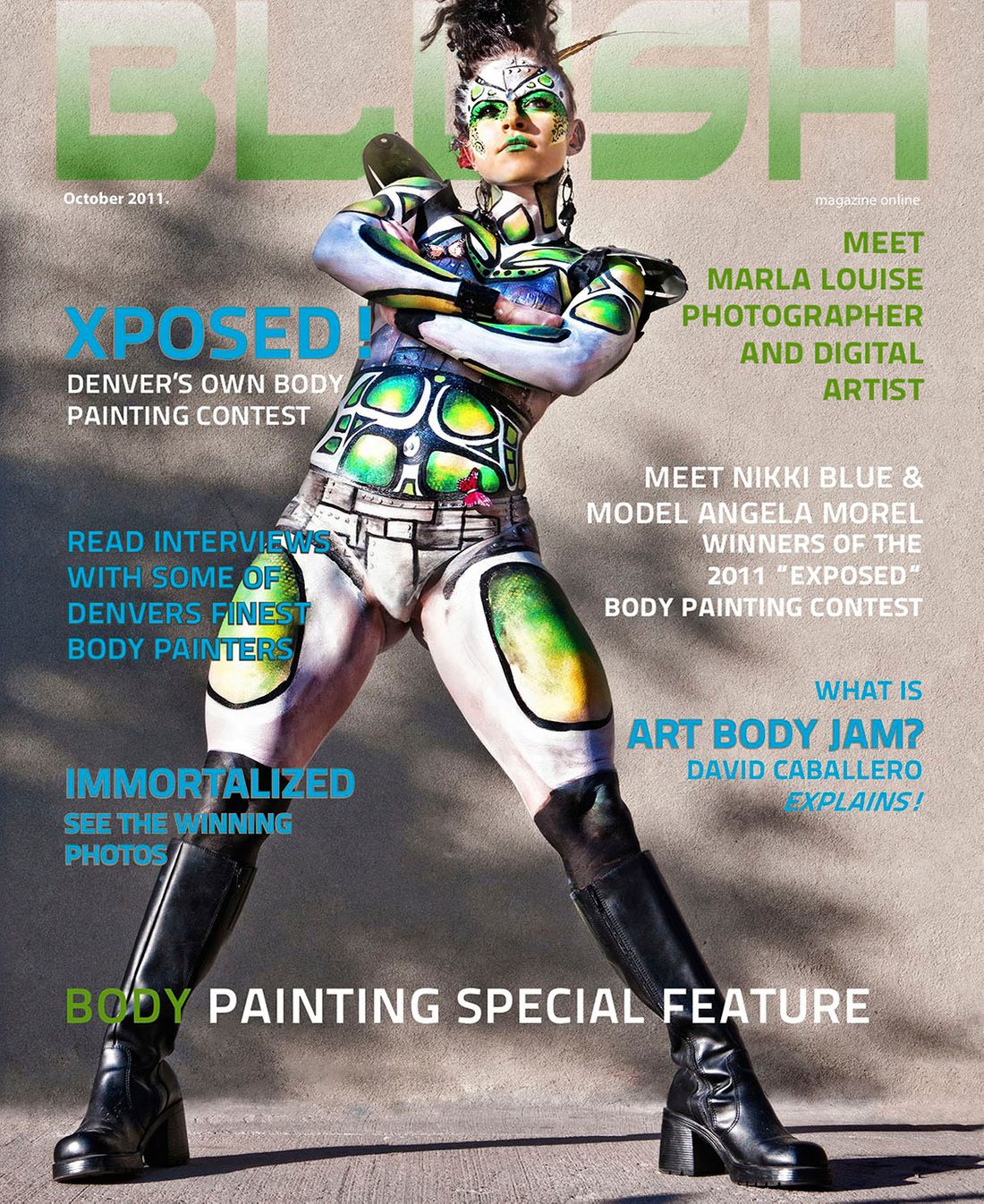  Blush Magazine Cover