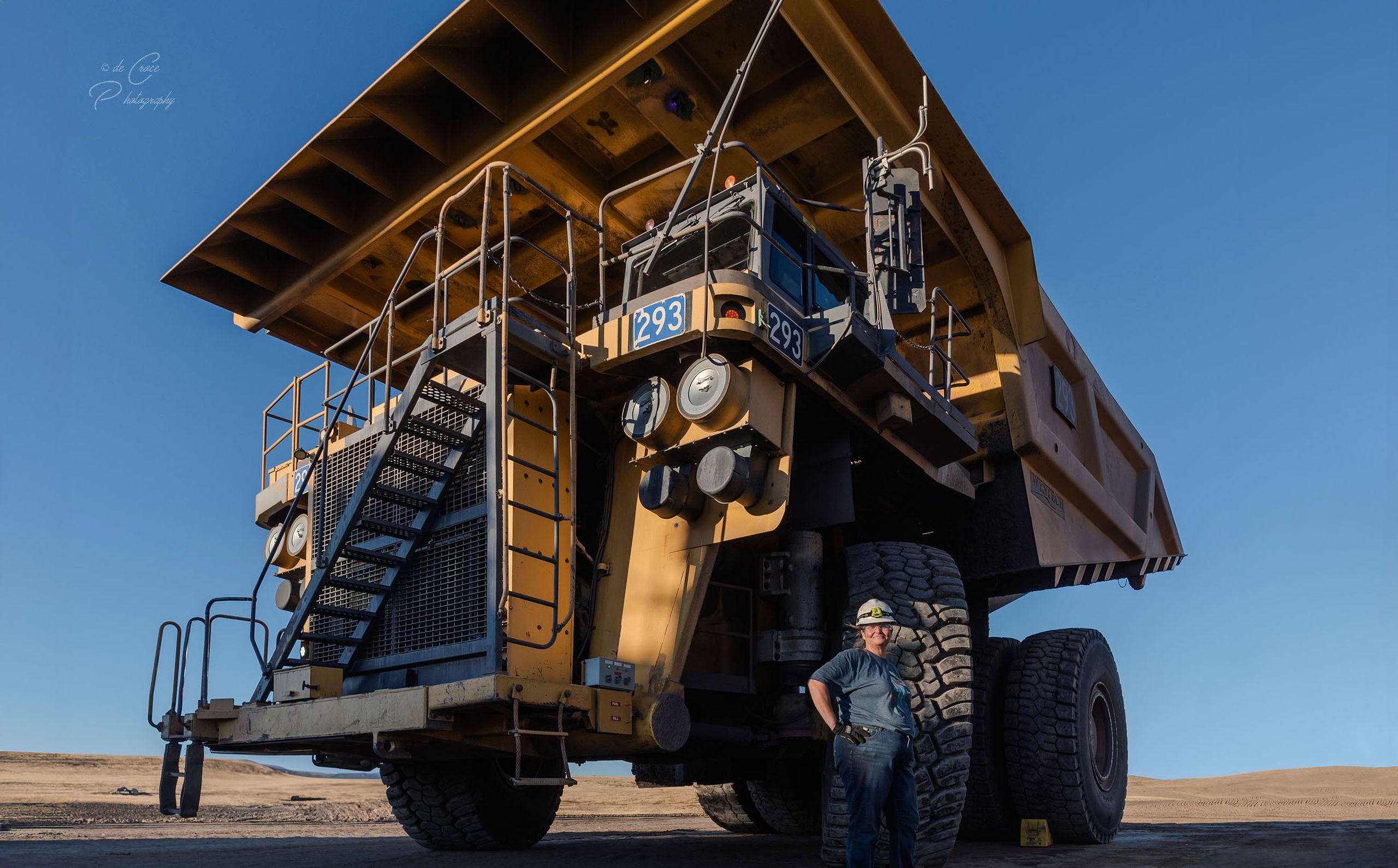 Female Coal Mine Driver Wyoming 