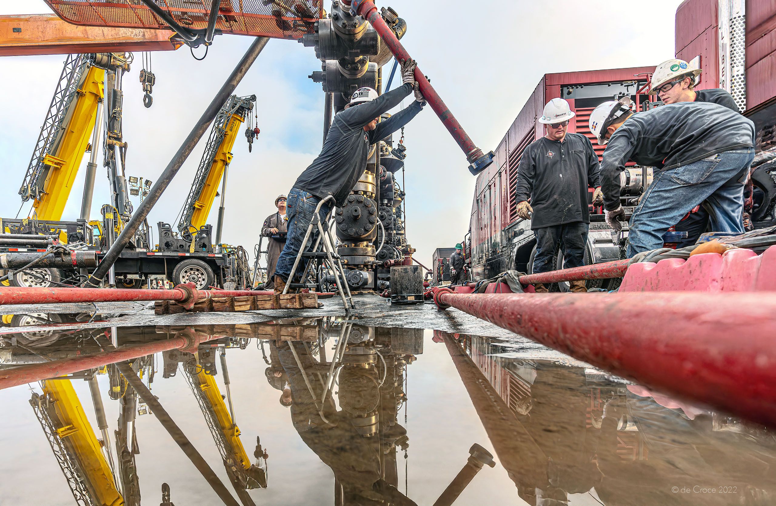 Hydraulic Fracturing Operation Colorado - Extraction Energy