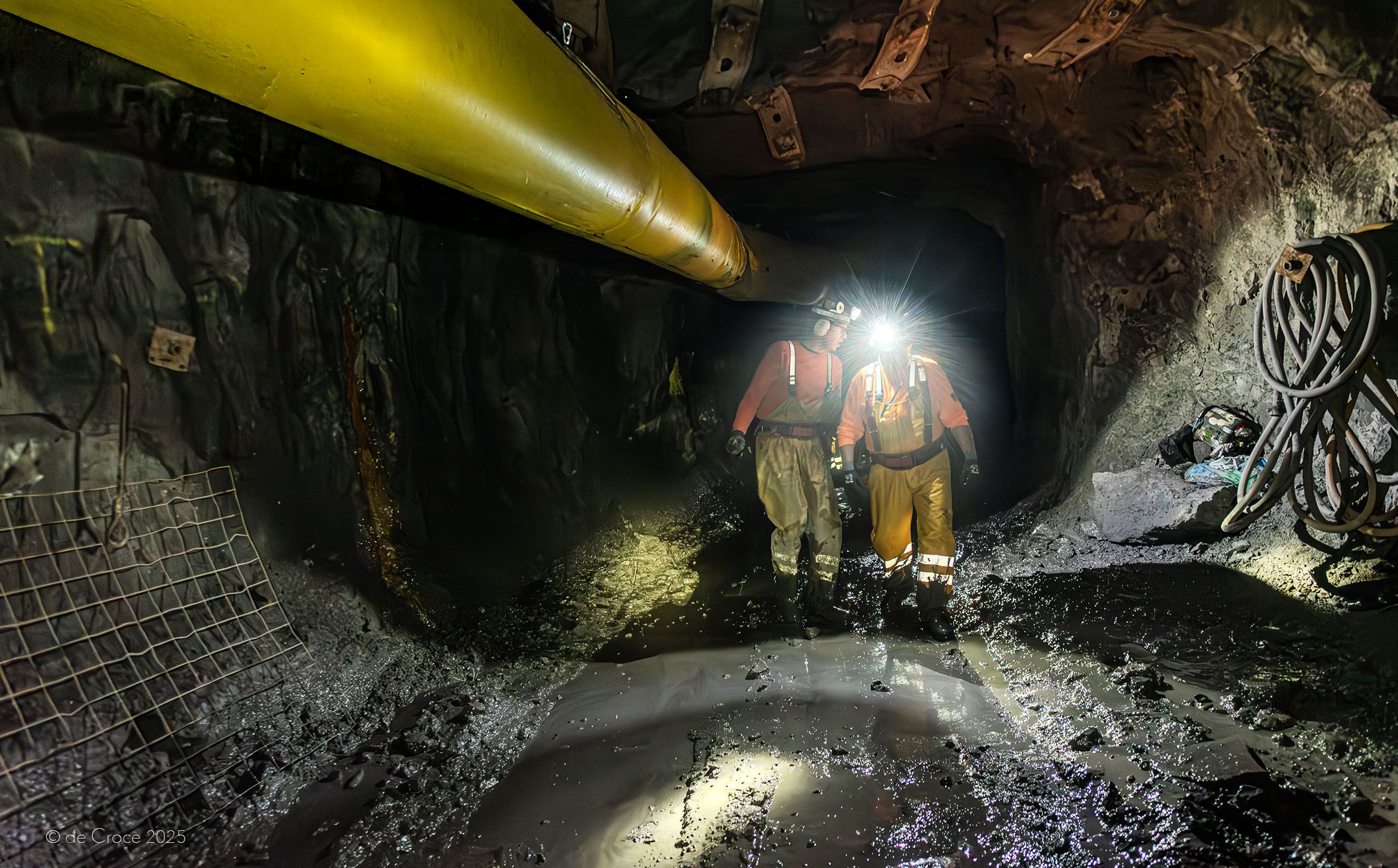 Mining Photography Mud Underground