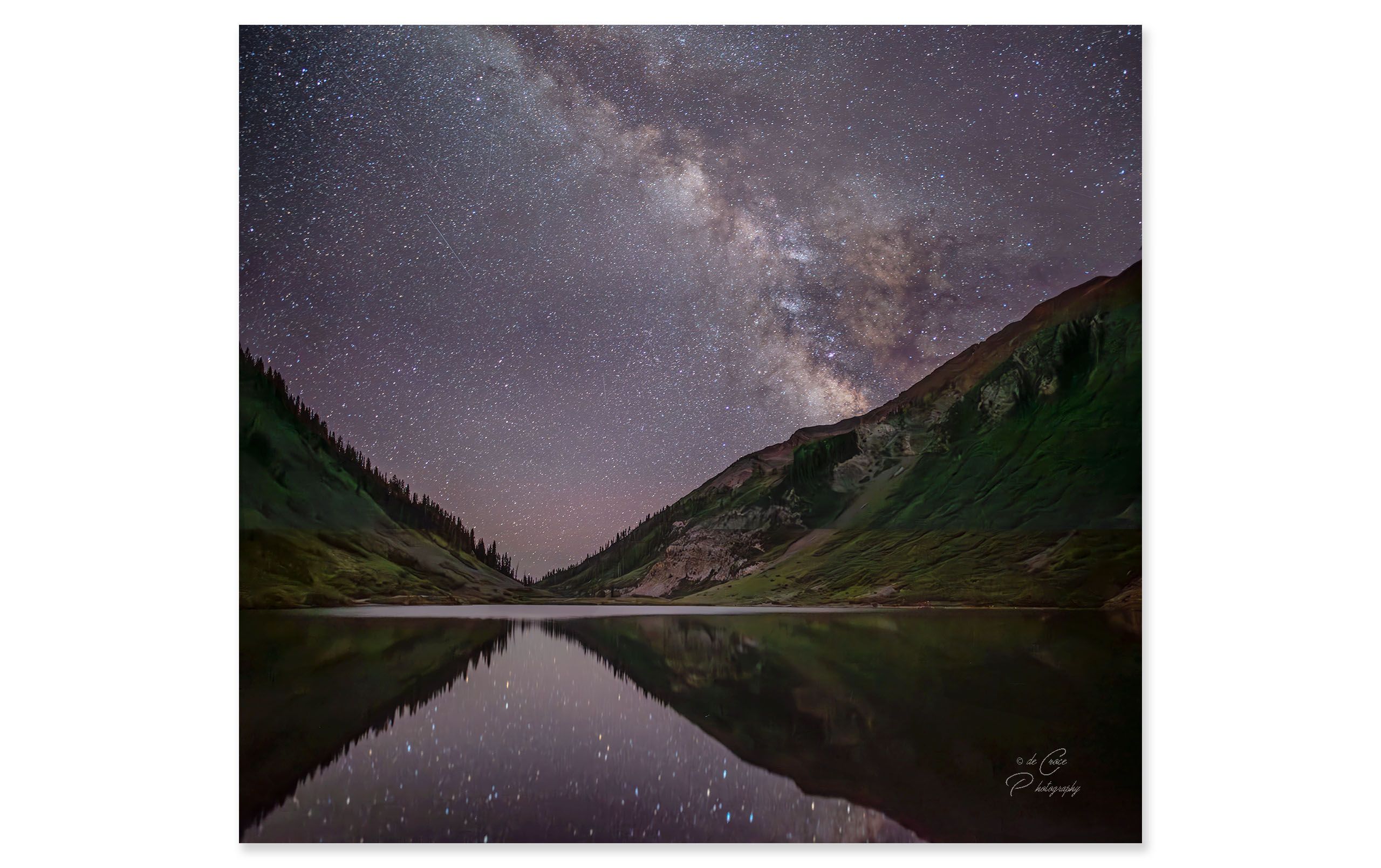 Milky Way Emerald lake Colorado Landscape Night Photography.jpg