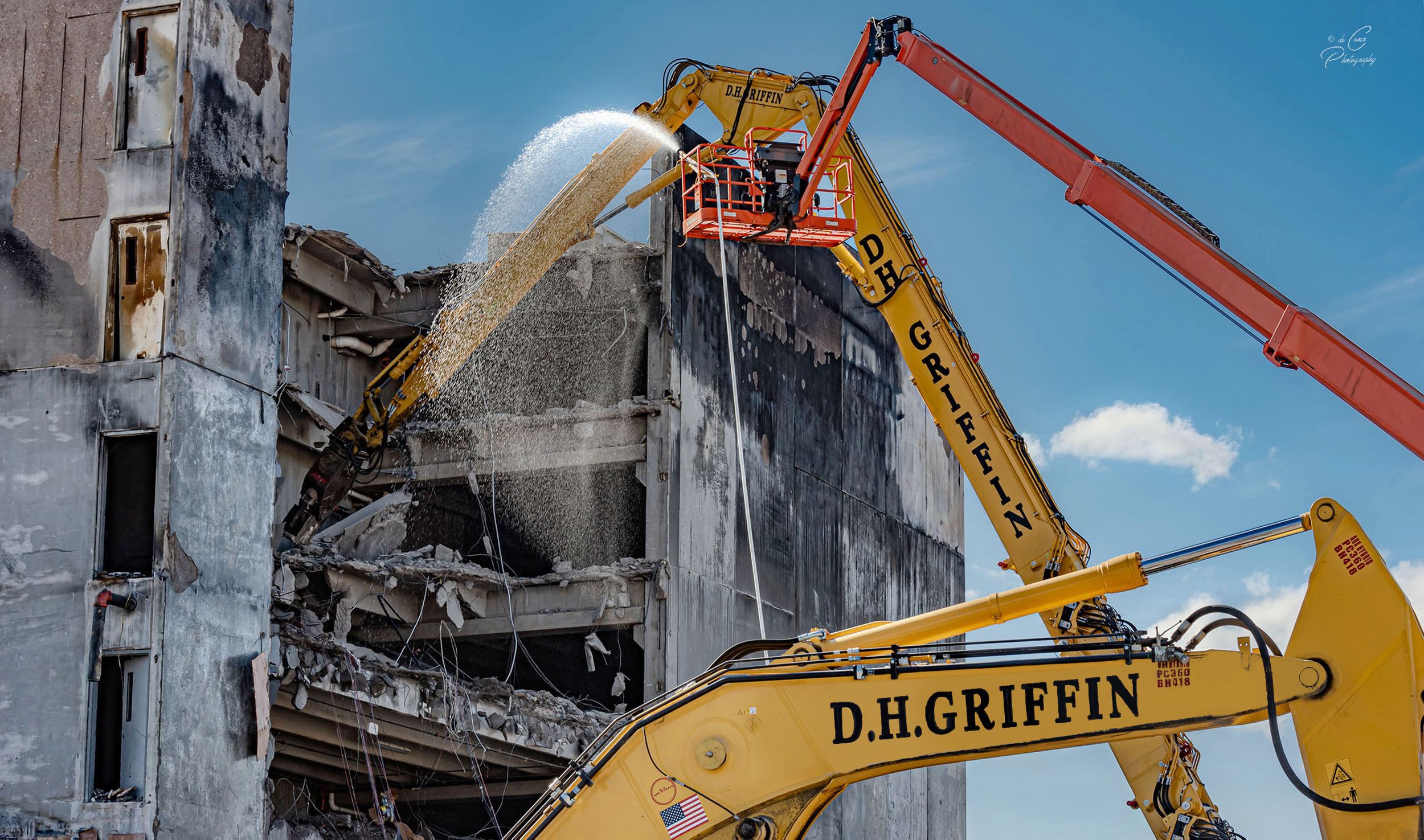 Commercial Photography Denver Demolition D.H. Griffin