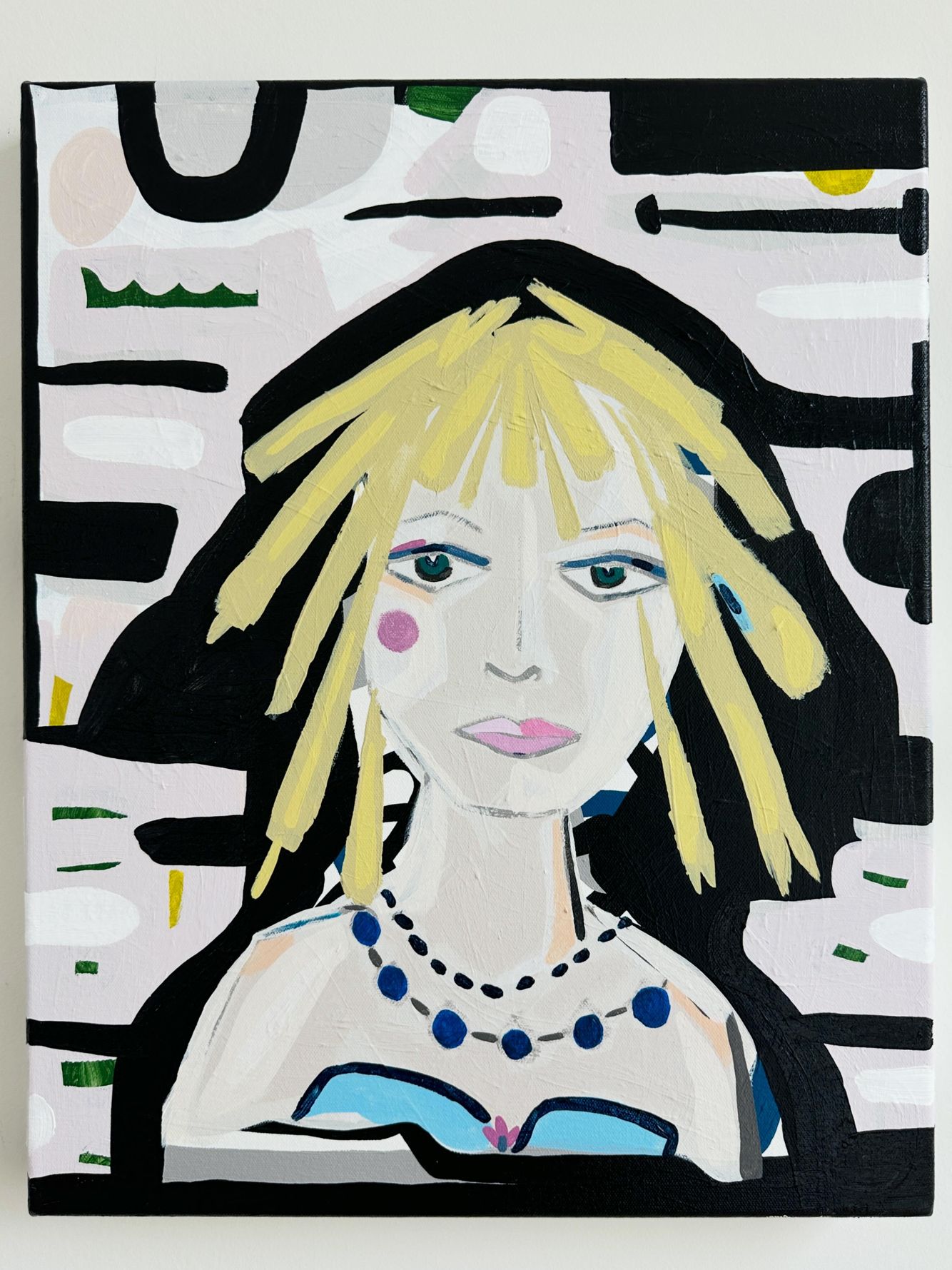 "Woman Coming Out of the Dark"