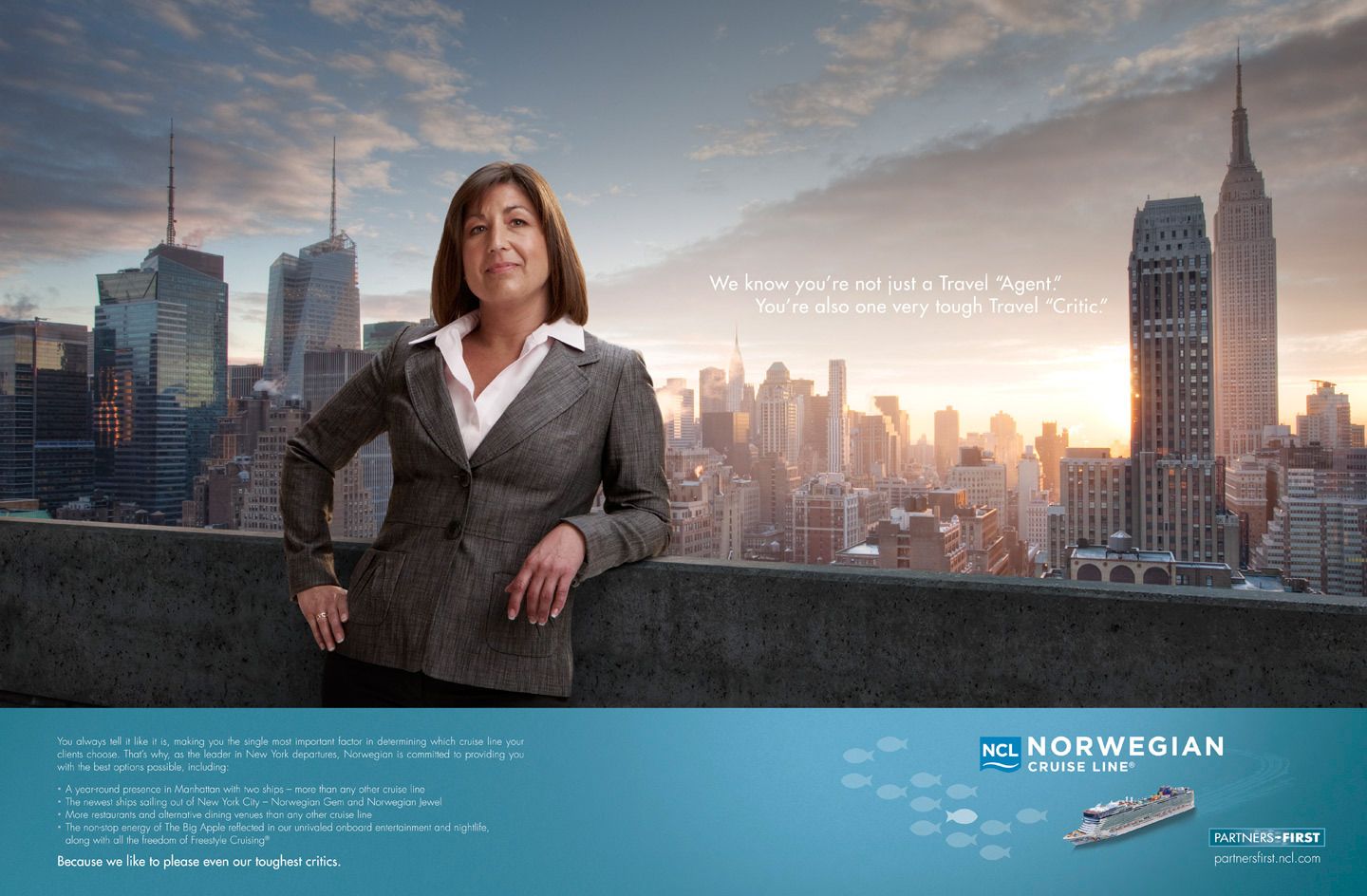 Client > Norwegian Cruise Line / Agency > RR Partners