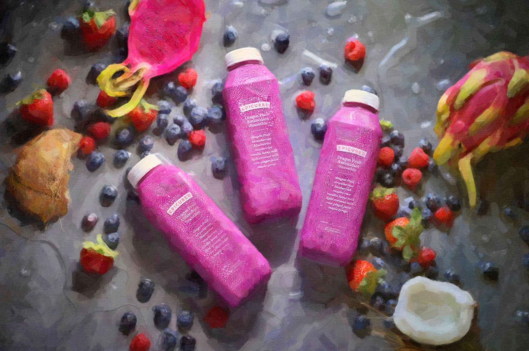 Epicured bottled smoothies 