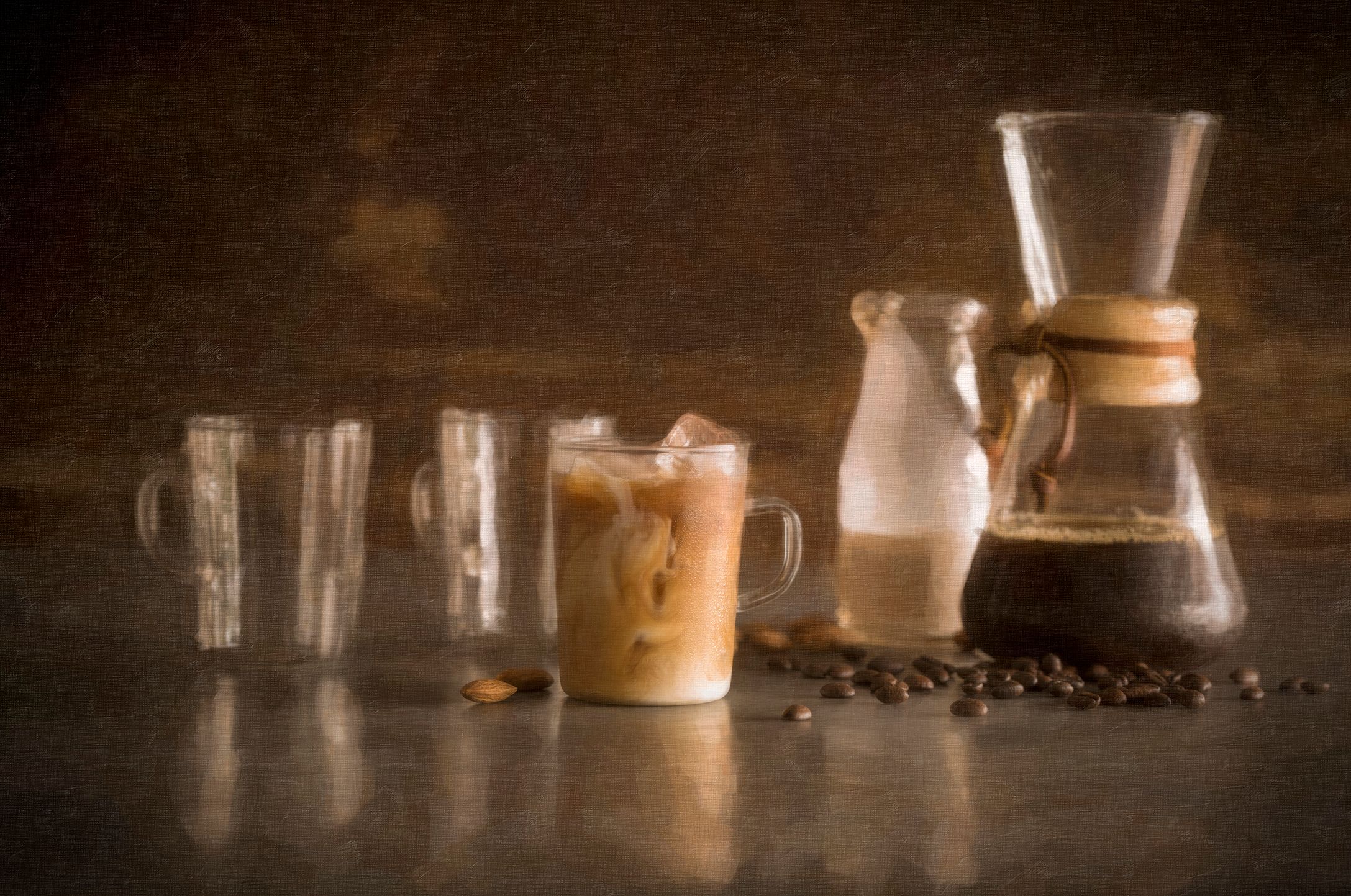 Cold Brew with Almond Milk Epicured