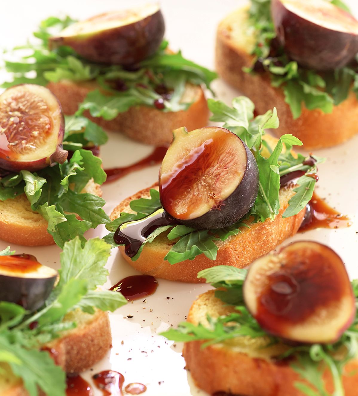 Fig and Arugula Crostini