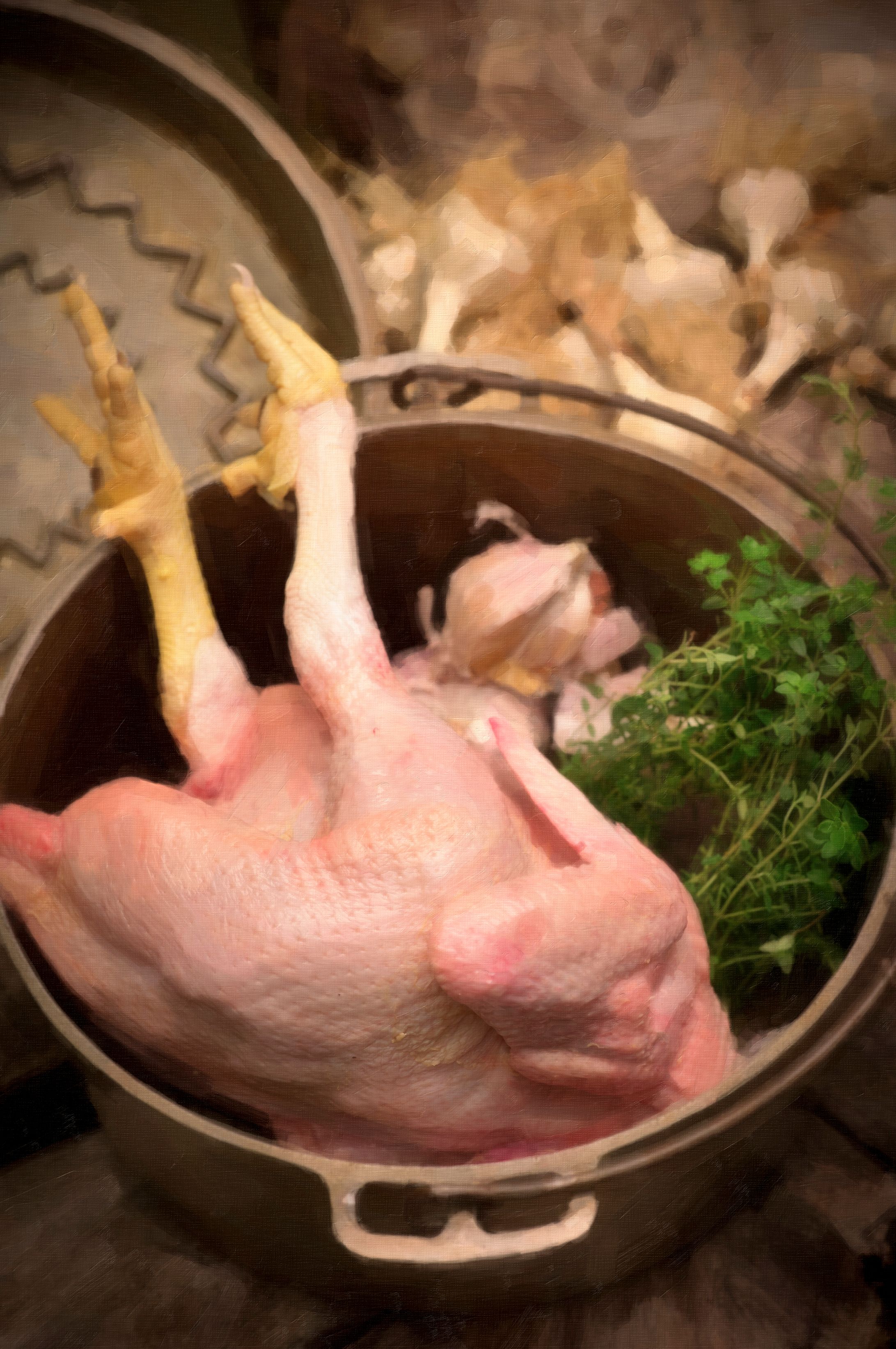 Alice Waters Chicken with 40 cloves of garlic a book for gods love we deliver 