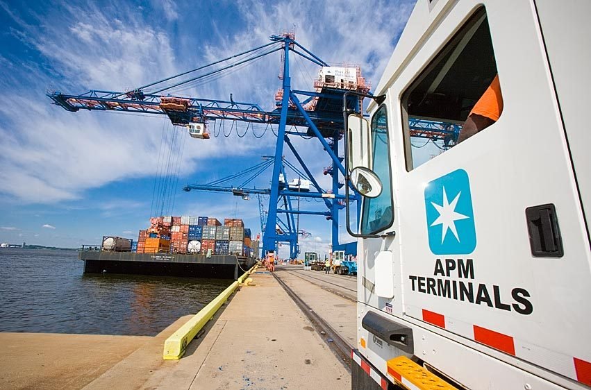 Port of Baltimore for Maersk