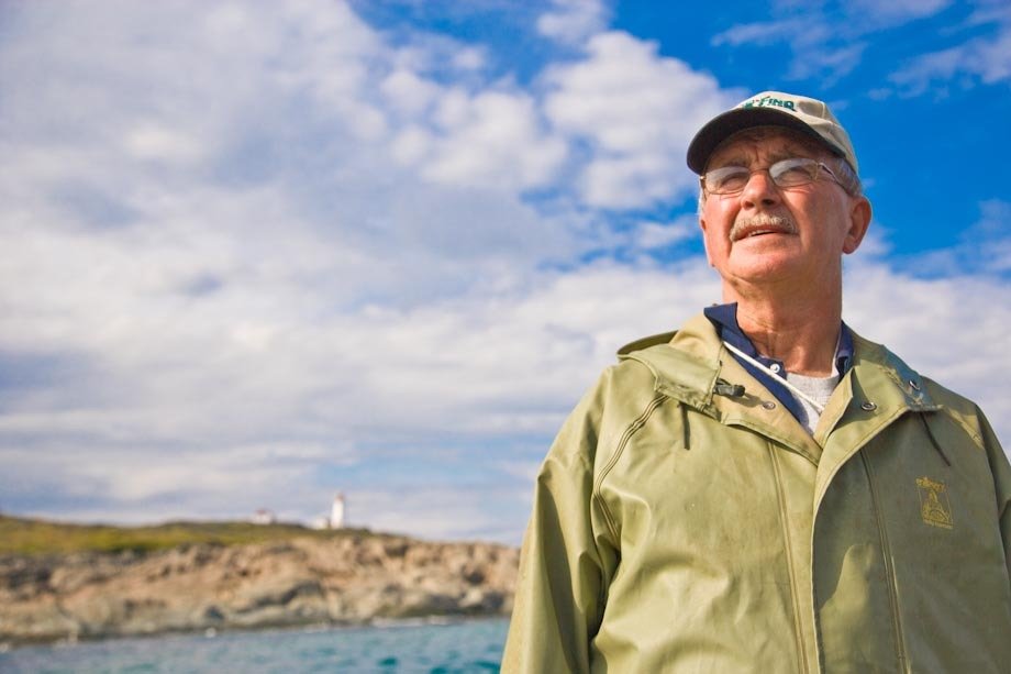 Lighthouse Keeper, Quirpon Island.