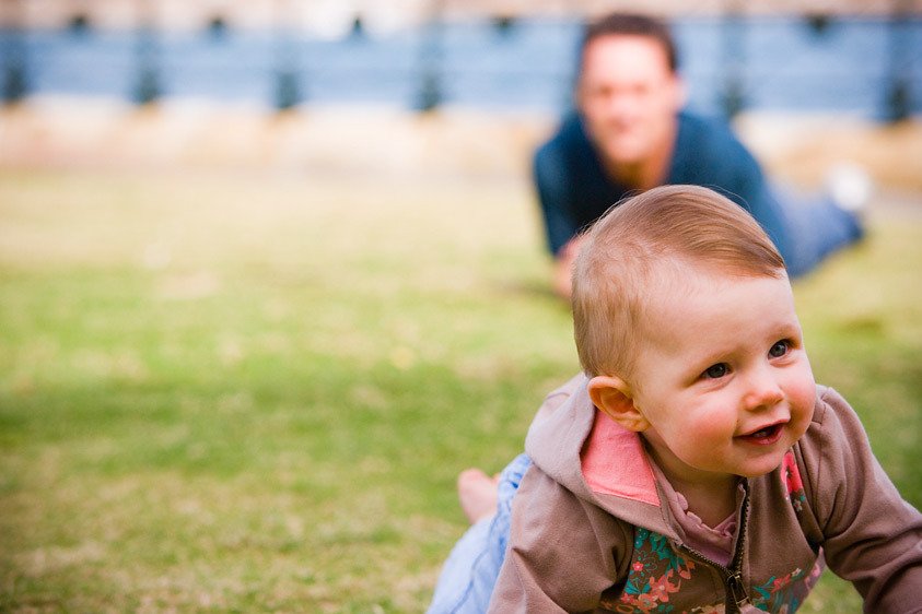 Father & daughter, Sydney, Australia