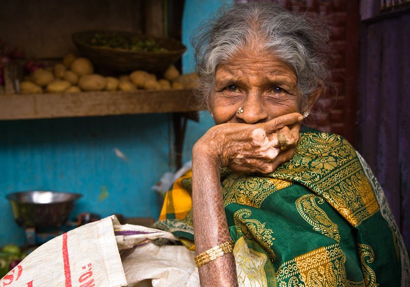 Vegetable Seller, Bangalore India
