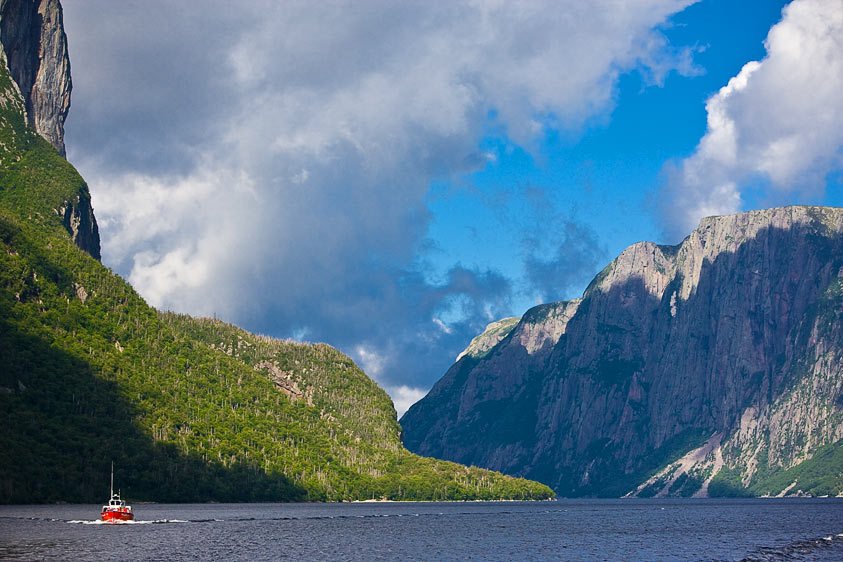 Western Brook Pond, Gros Morne, NP, Newfoundland Canada
