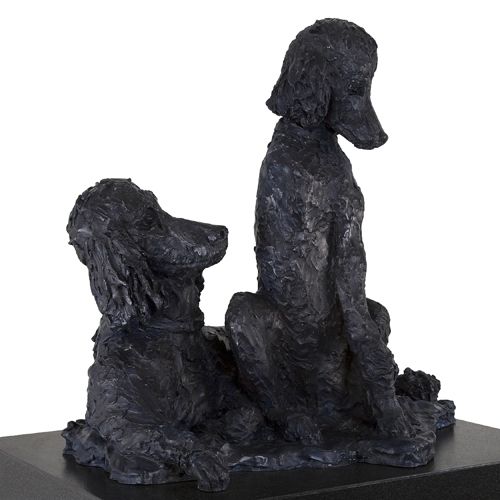 Diva; bronze; 36" ht.  private collection.