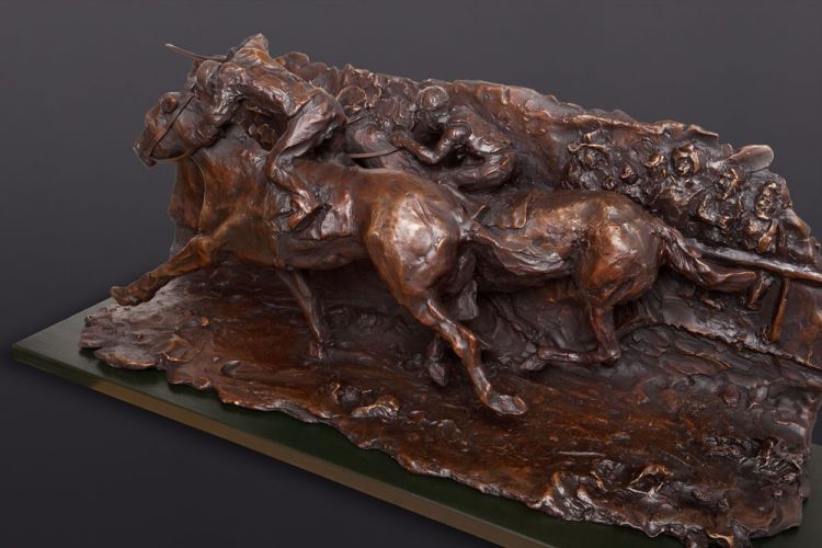 Kings Tree Trials, bronze,  edition of 12,  $3,900