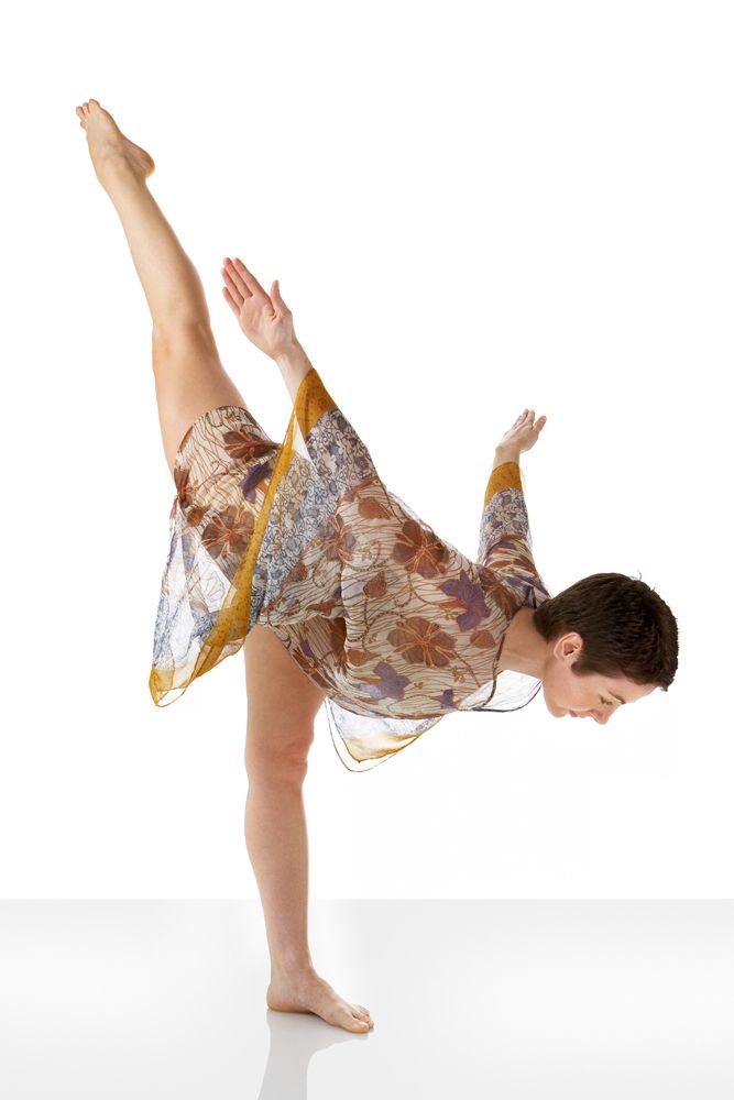 Flying Warrior on White