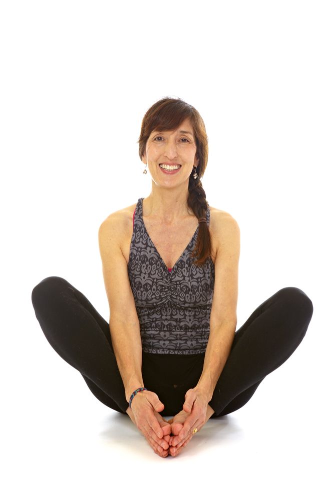 Bound Angle pose on white