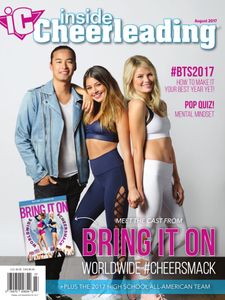 The Cast of Bring It On 6 For Inside Cheerleading Magazine by Cassandra Plavoukos