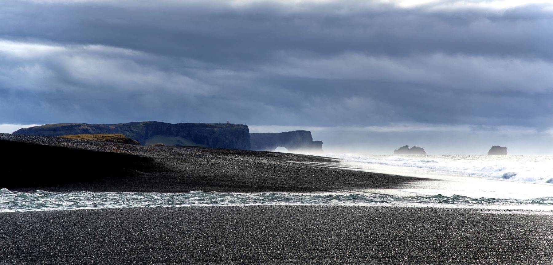 Black Sand Beach, Vik Iceland