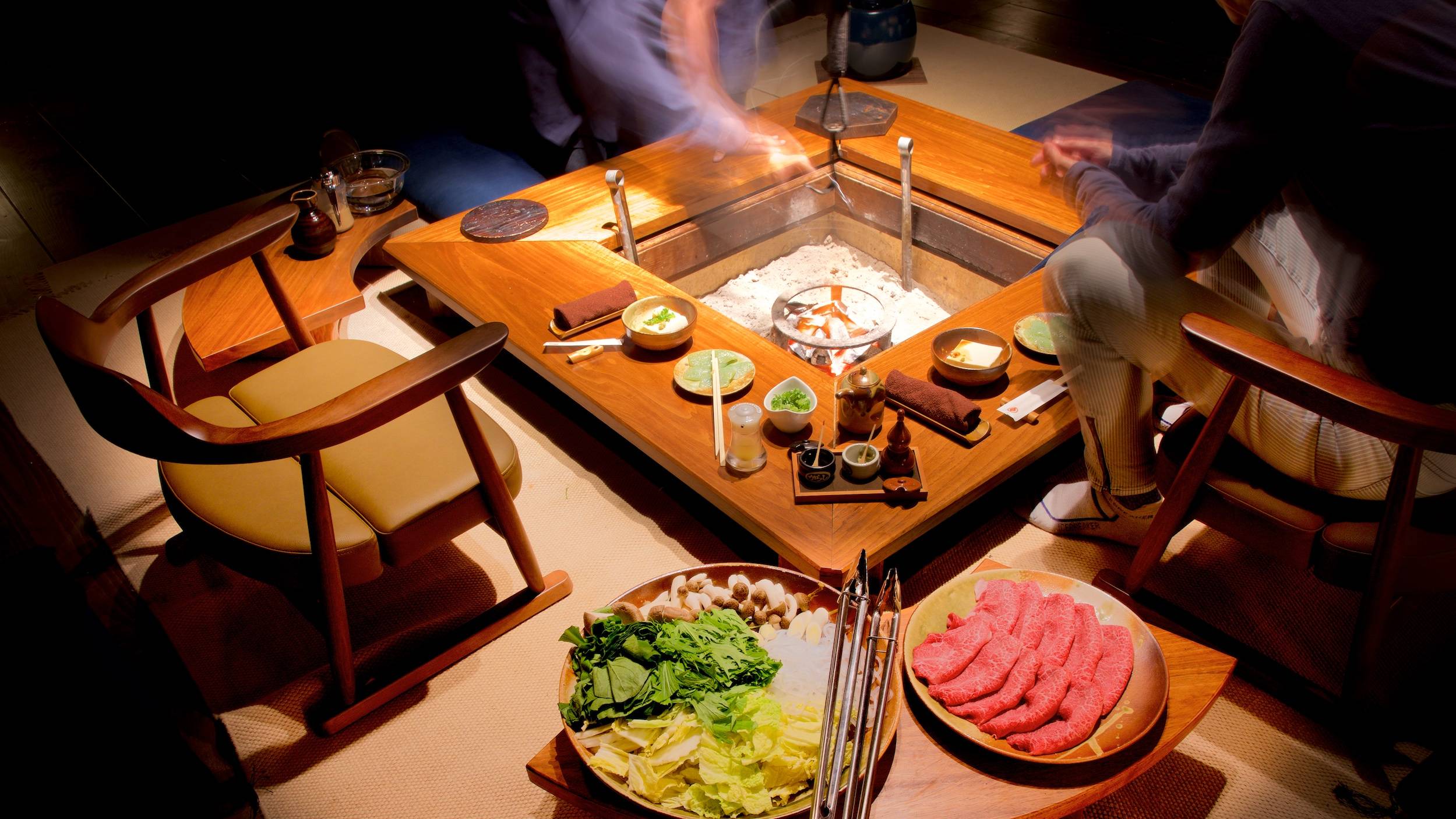 Dinner at Rice Terrace Villa Sasayuri-ann, Nara , Japan
