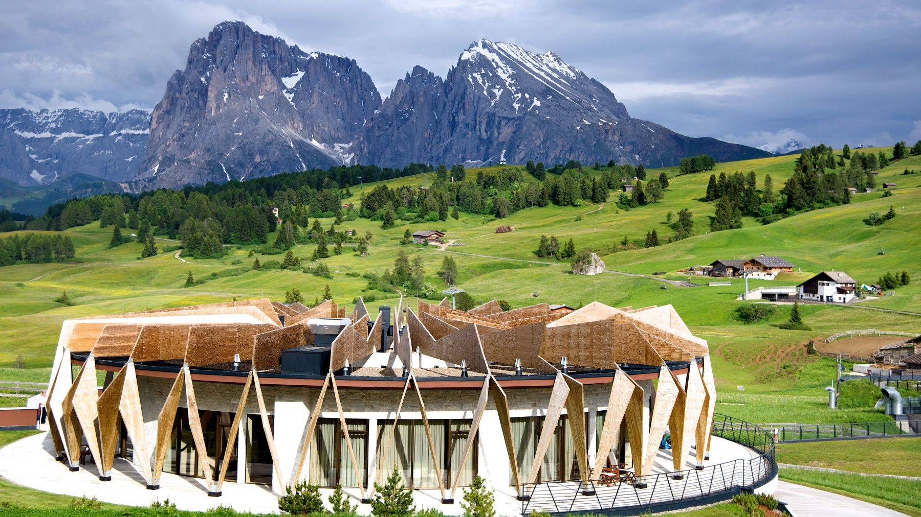 The Alpina Dolomites Lodge, Alpe di Siusi,, Dolomites, Italy