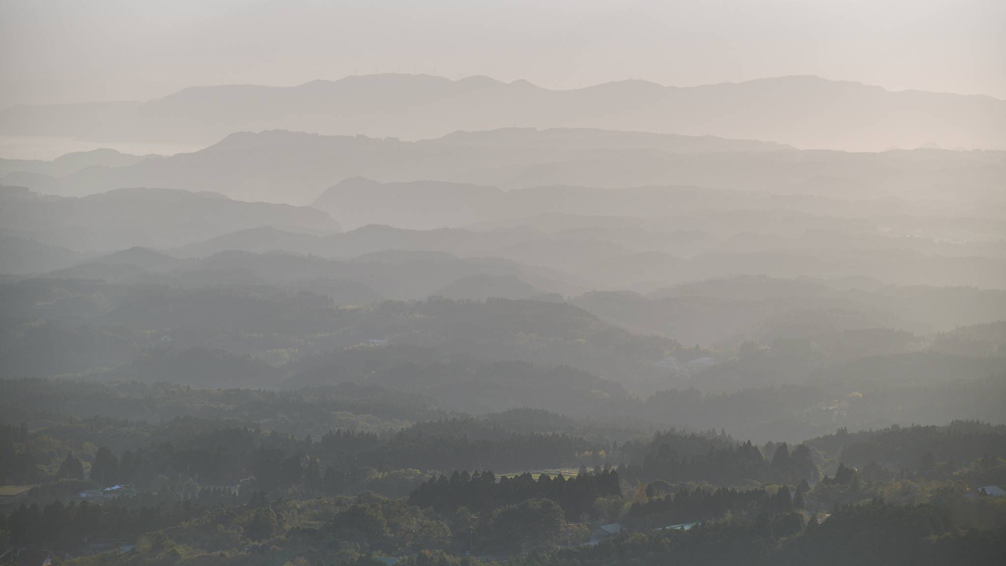 View from Hoshino Resorts KAI Kirishima