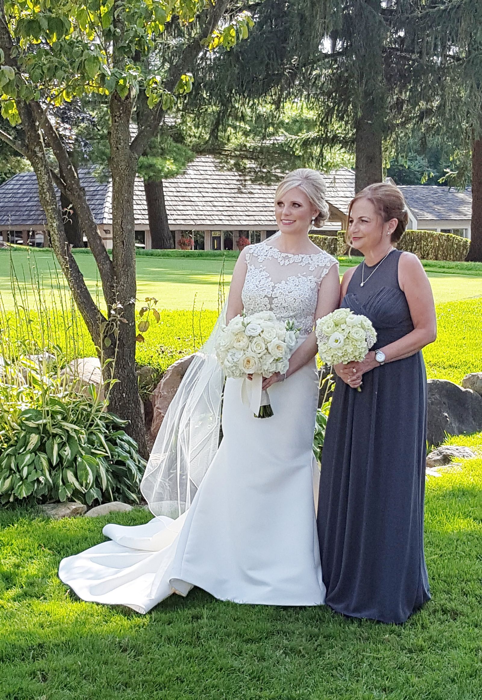 Bride and Bridesmaid,  Pine Knob