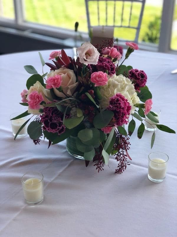 Low Centerpieces - Designs by Ella Rae