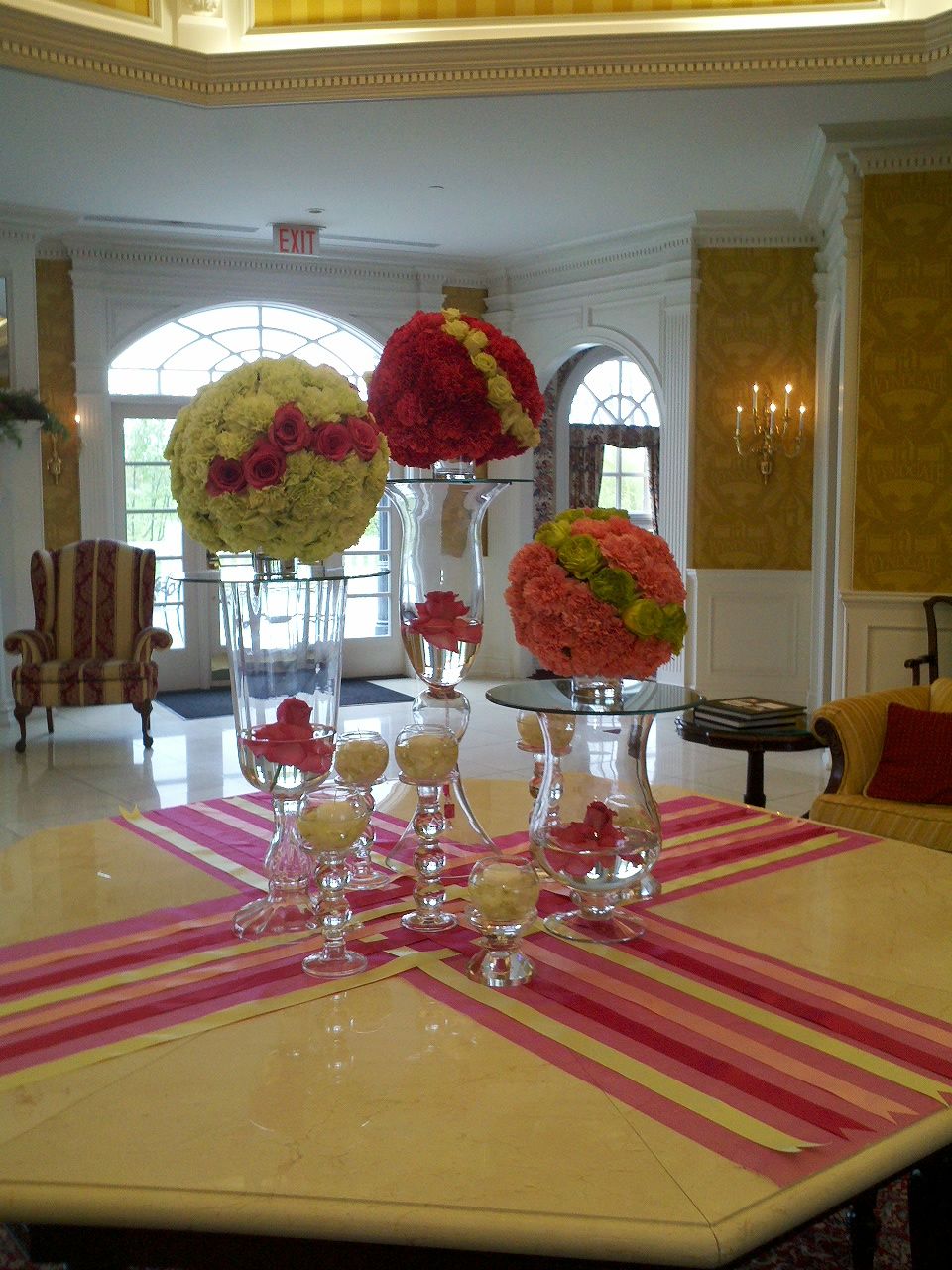 Entrance Flowers, Wyndgate