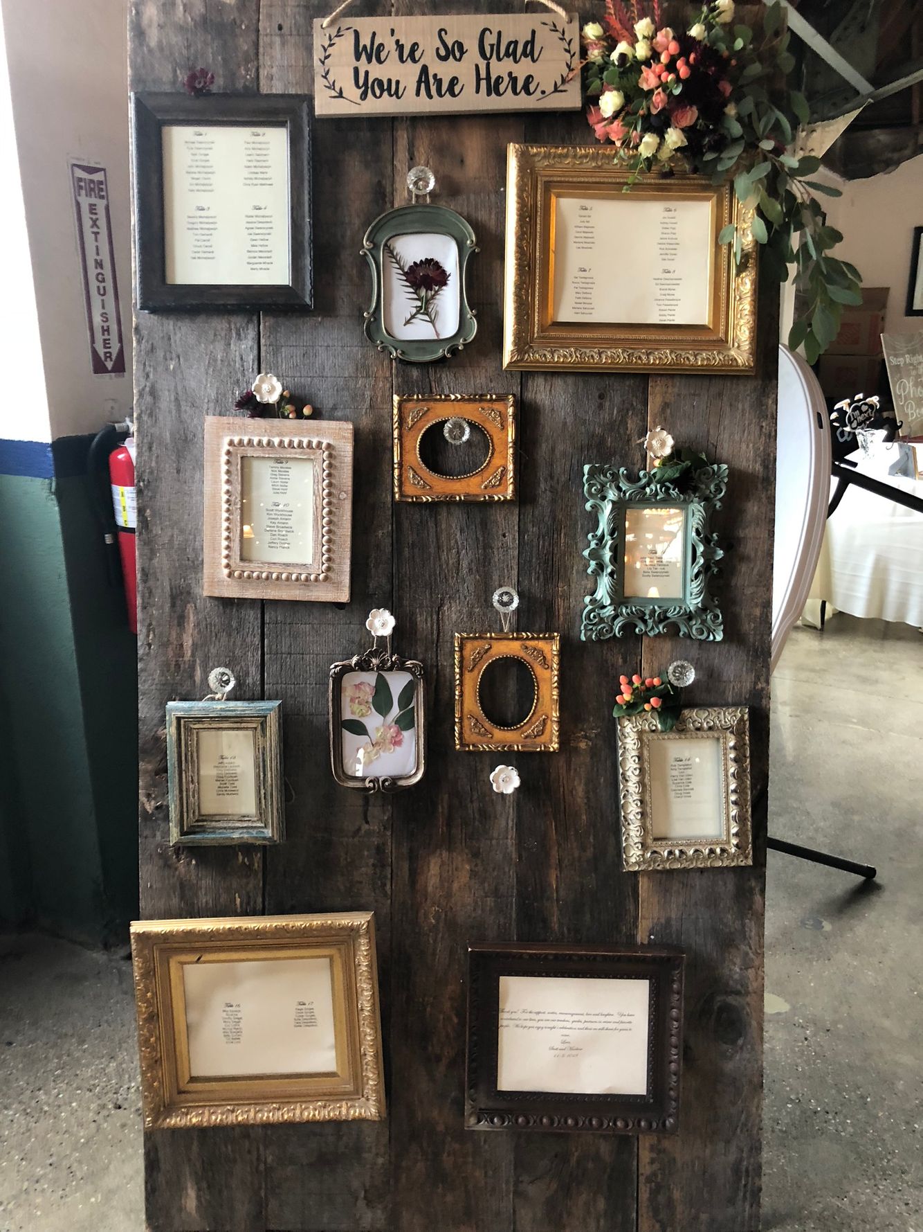 Reception Decor
