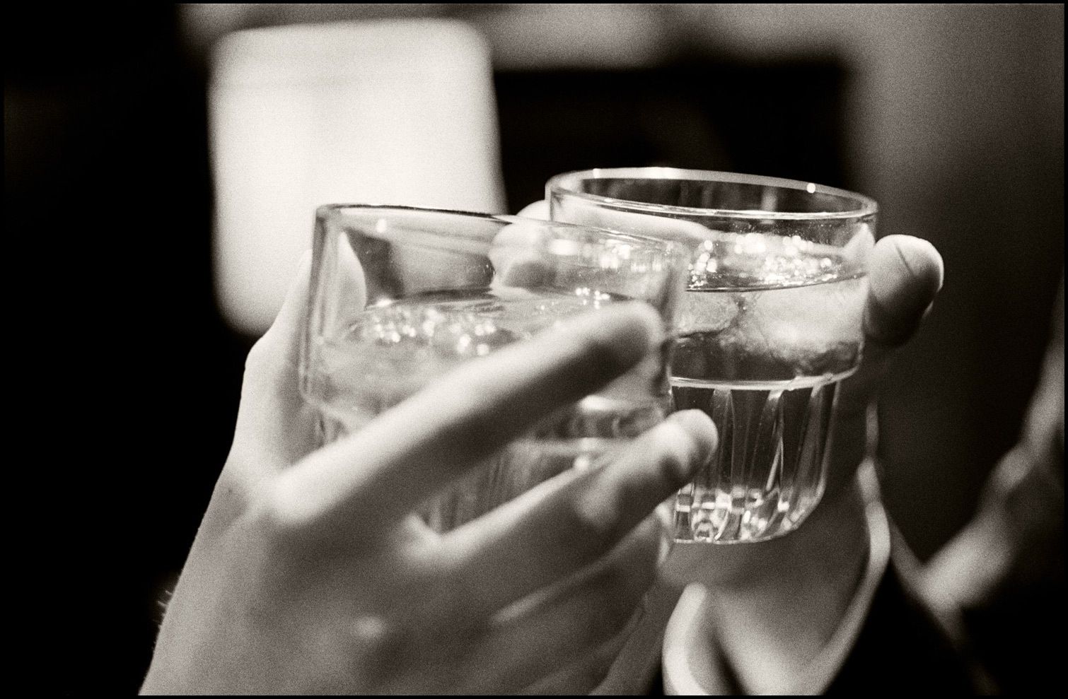 Sadness of Sex - Photographs inserted into the footage of an art film, WeeGee style.