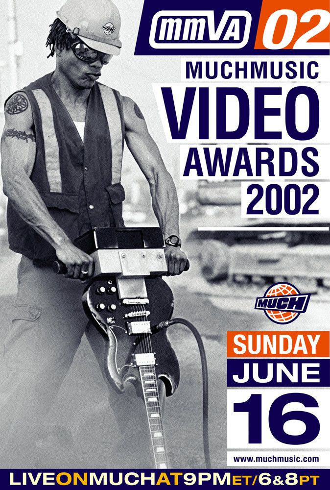 Much Music Video Awards 2002 Poster