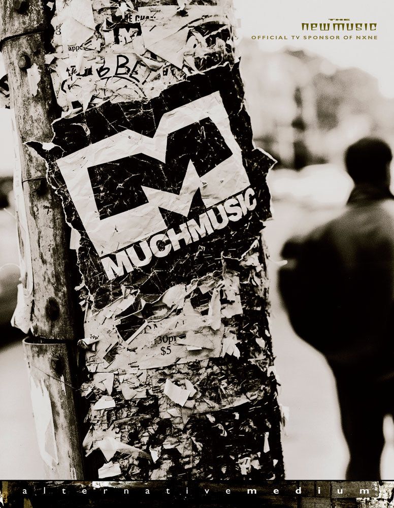 Much Music Transit Poster