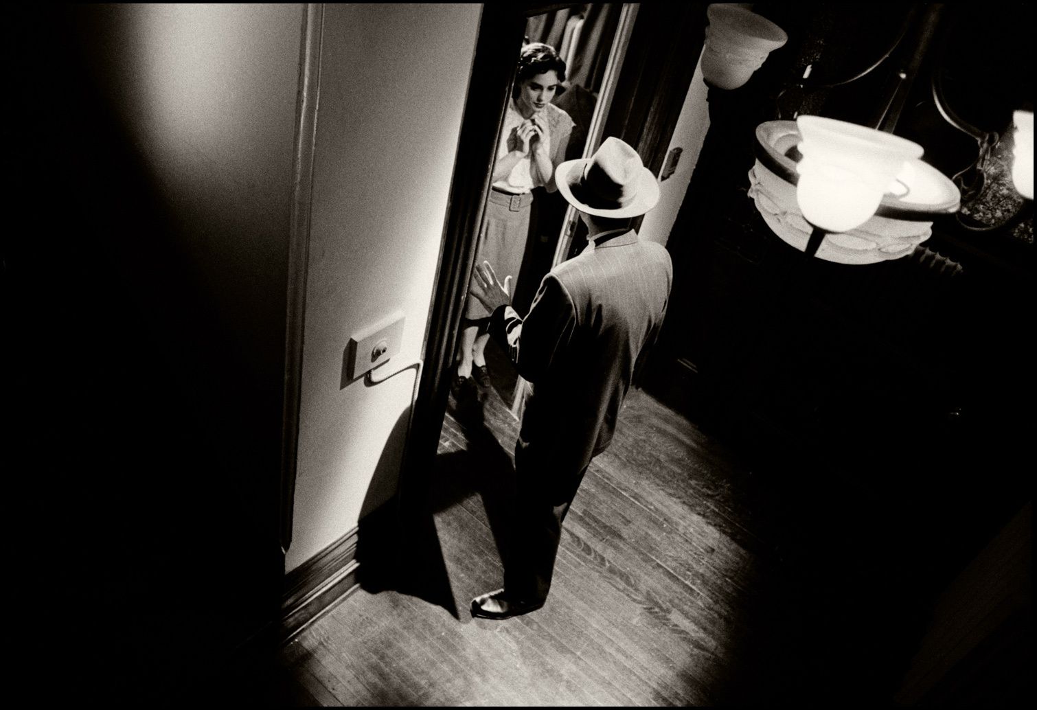 Sadness of Sex - Photographs inserted into the footage of an art film, WeeGee style.