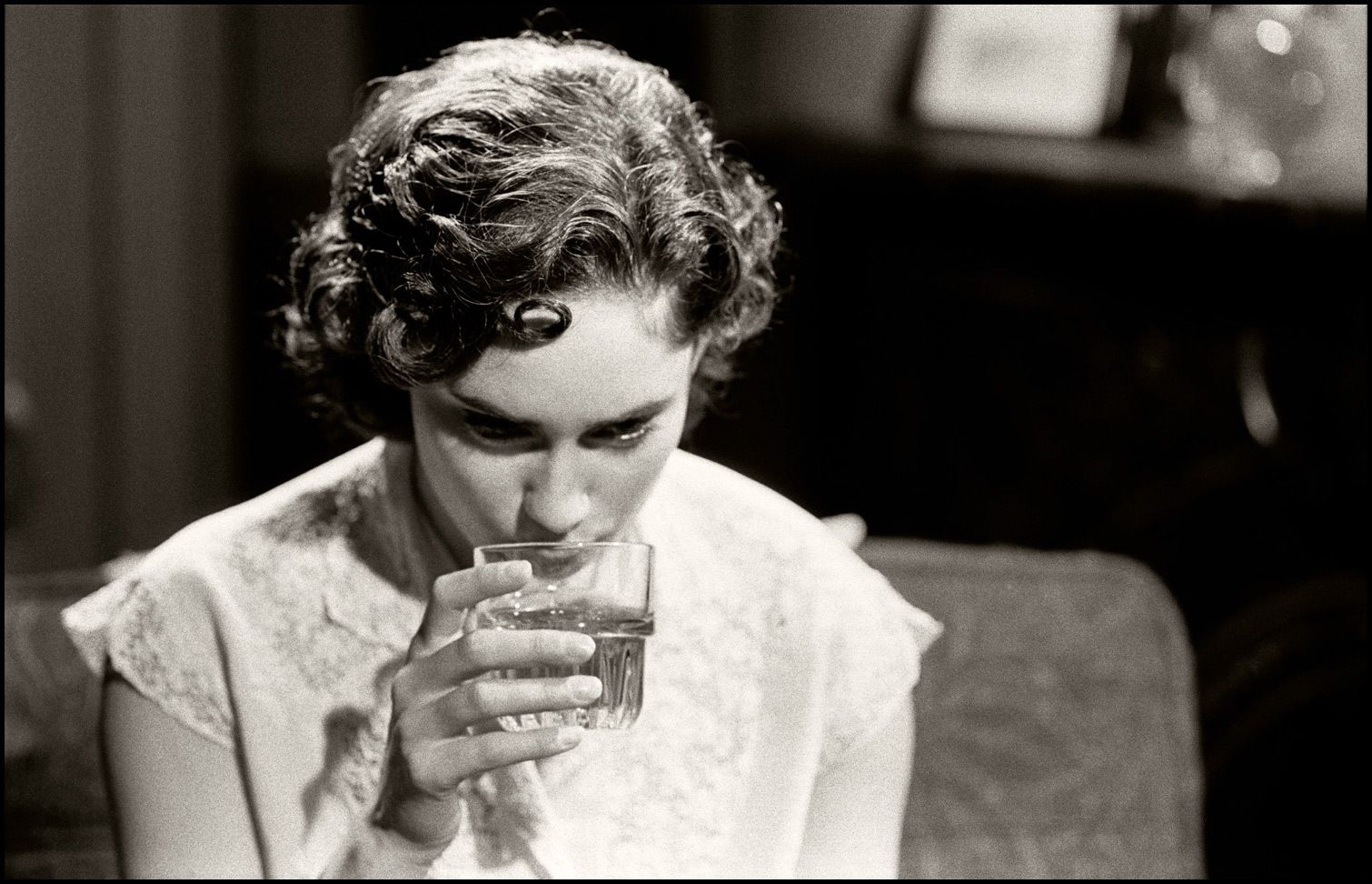 Sadness of Sex - Photographs inserted into the footage of an art film, WeeGee style.