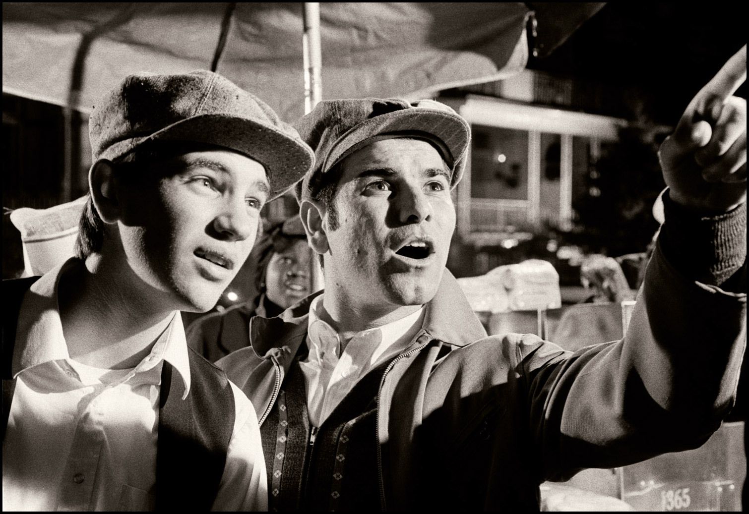 Sadness of Sex - Photographs inserted into the footage of an art film, WeeGee style.