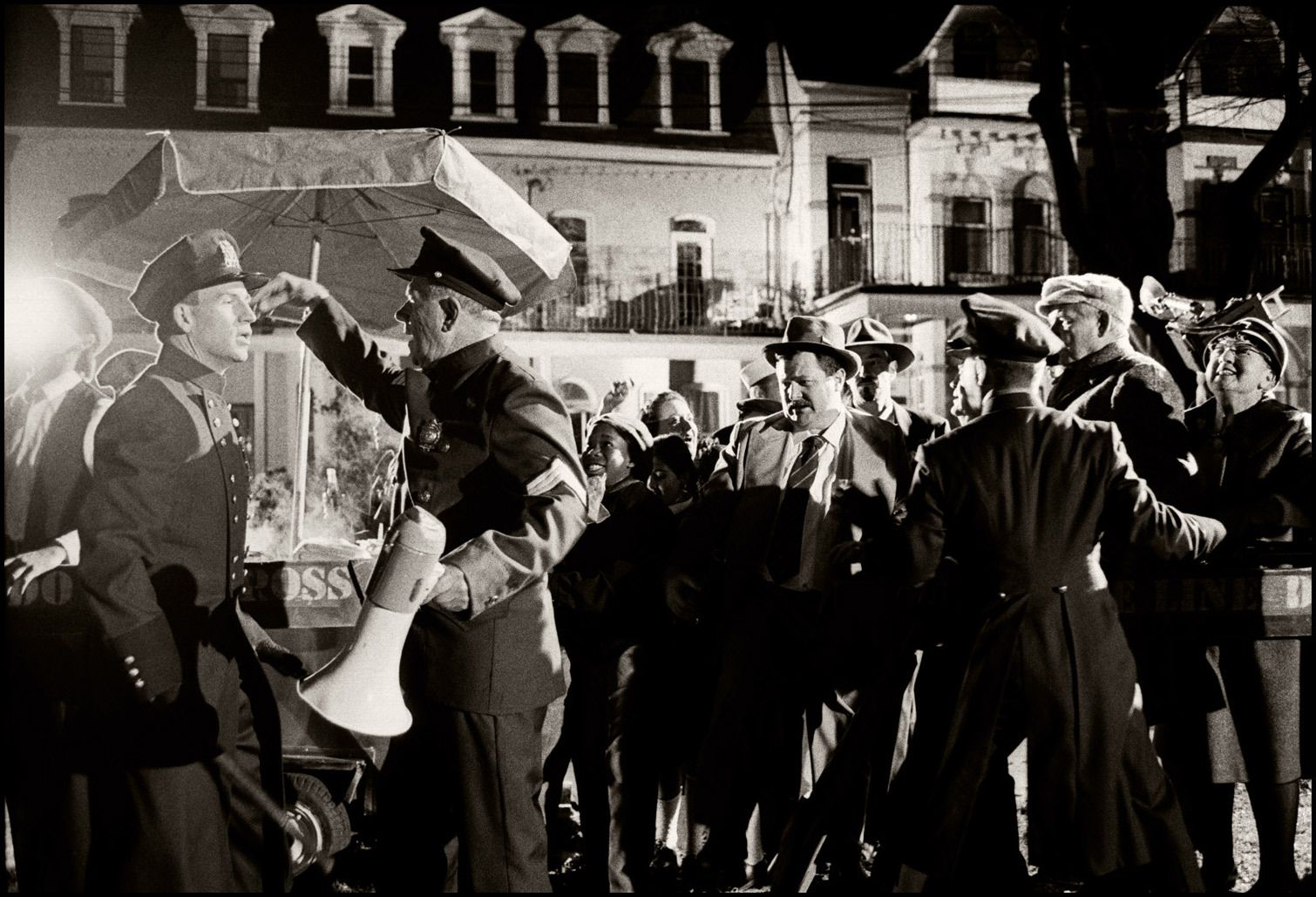 Sadness of Sex - Photographs inserted into the footage of an art film, WeeGee style.