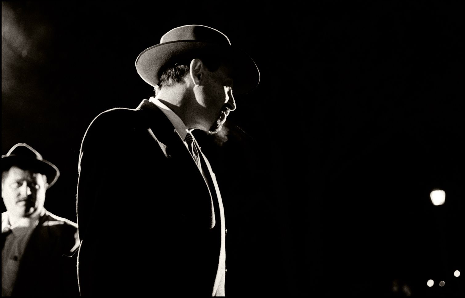 Sadness of Sex - Photographs inserted into the footage of an art film, WeeGee style.