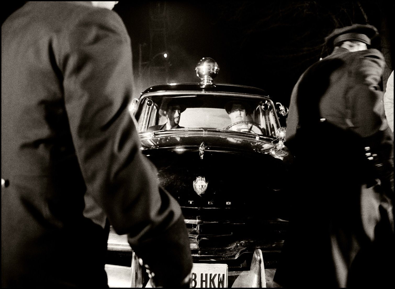 Sadness of Sex - Photographs inserted into the footage of an art film, WeeGee style.