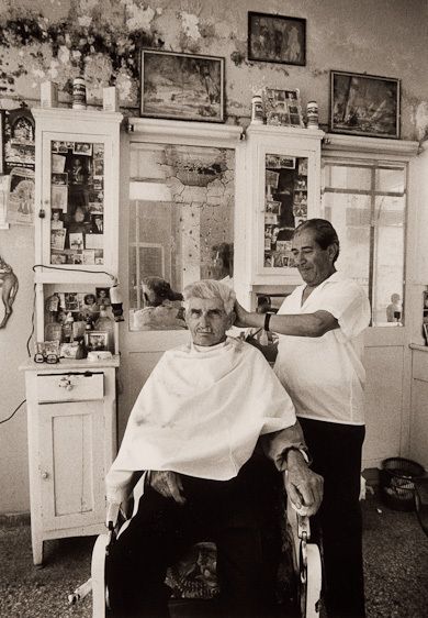 Barbershop, Sparta, Peloponnese