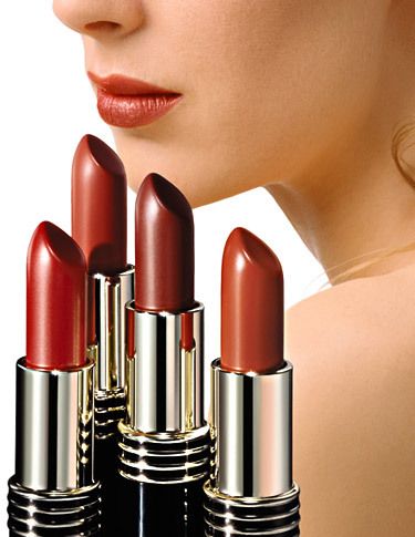 Woman with Lipsticks