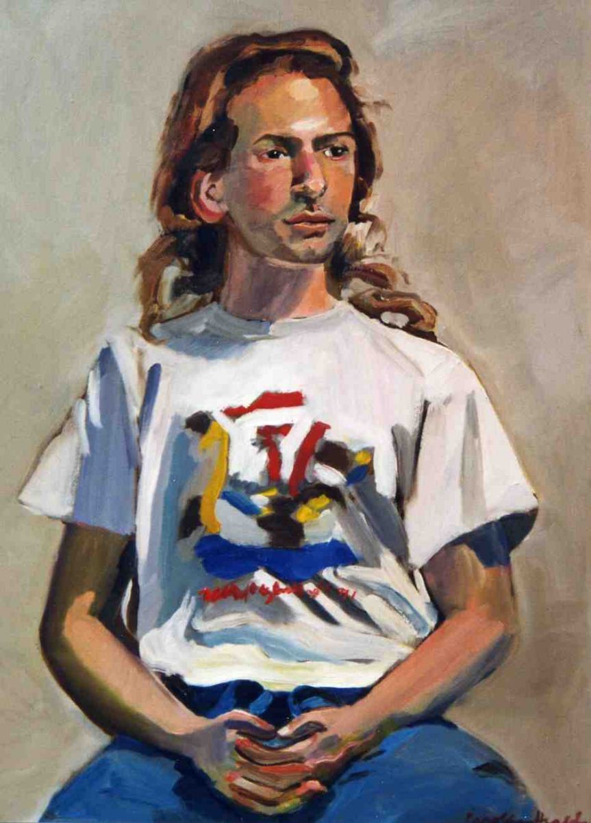 YOUNG MAN IN A T-SHIRT