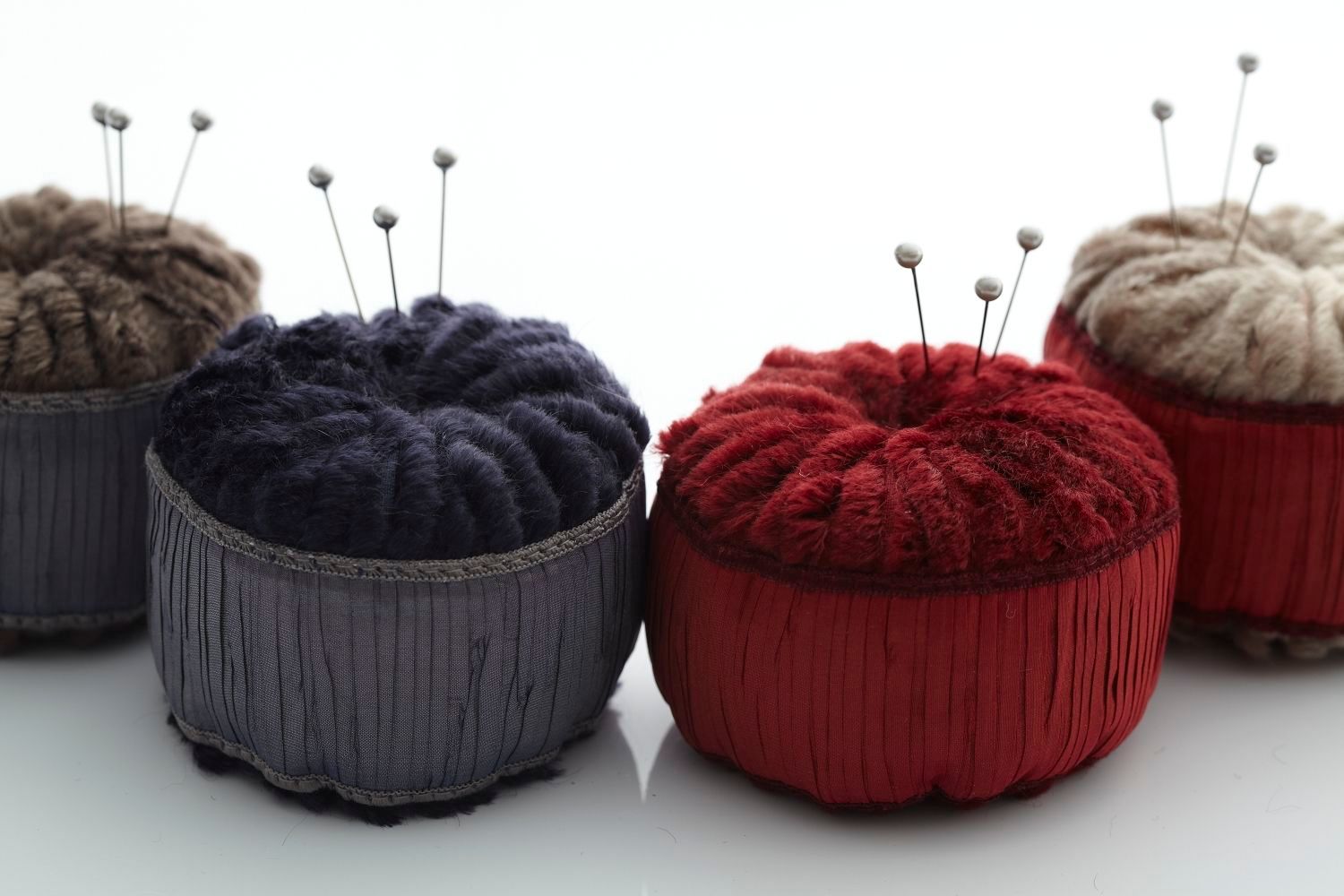 Mini-Ottoman Pincushions "Ottomanawannabeya" by Michael Tavano for MT Custom