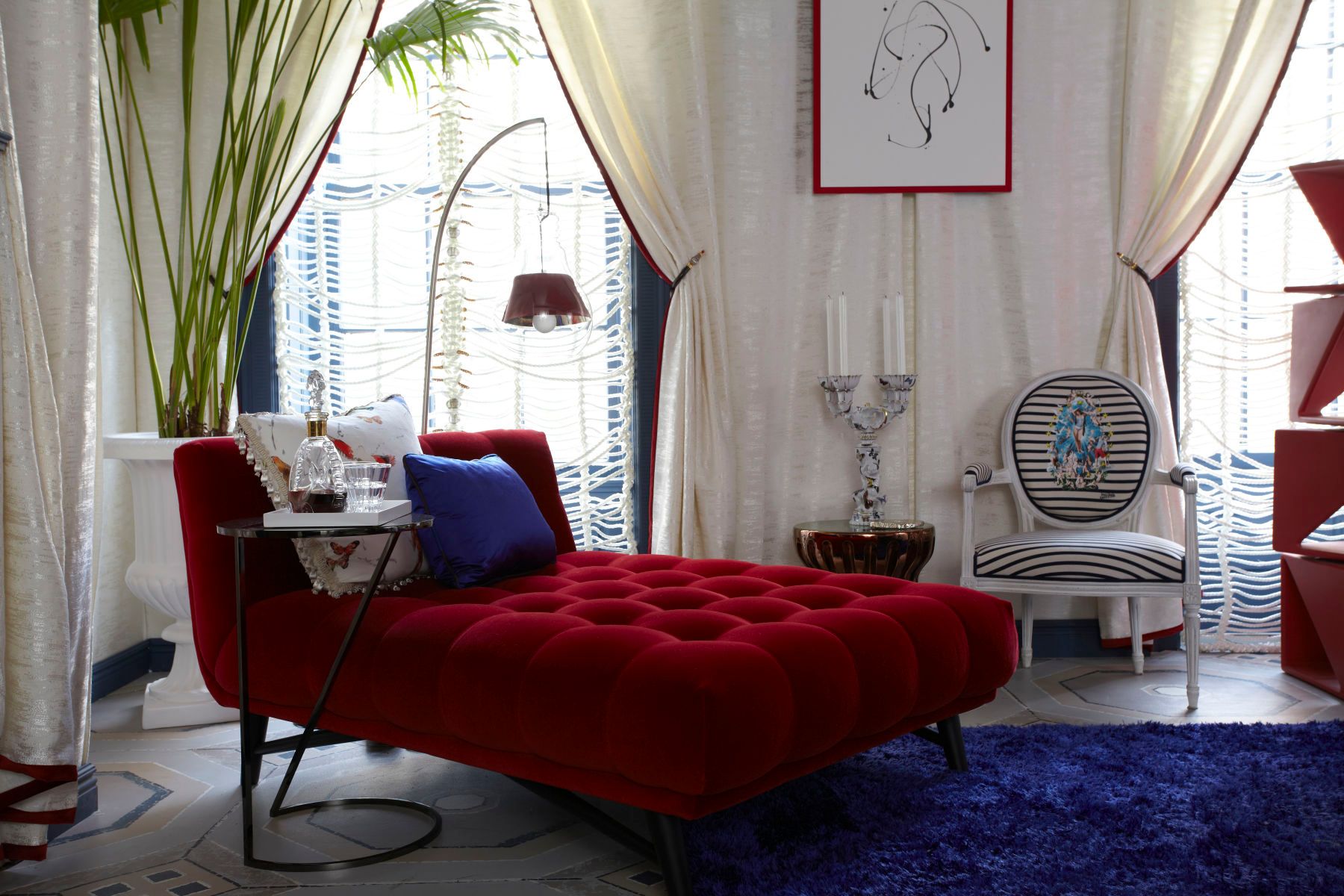 Interior design by Michael Tavano.